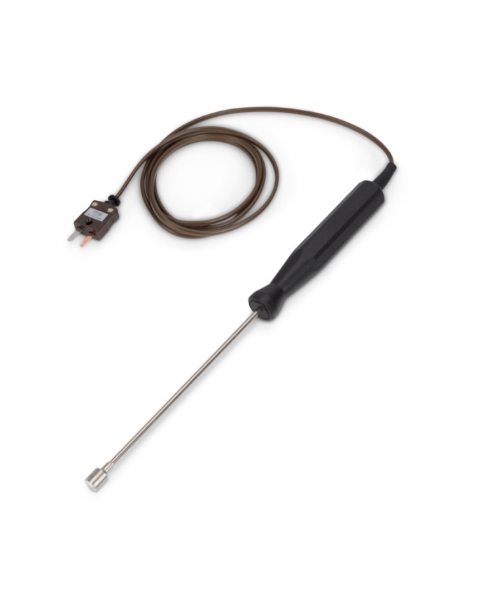 ETI Givare, termoelement typ T, vattentät ytgivare, Ø8 x 130mm, 1 meter kabel