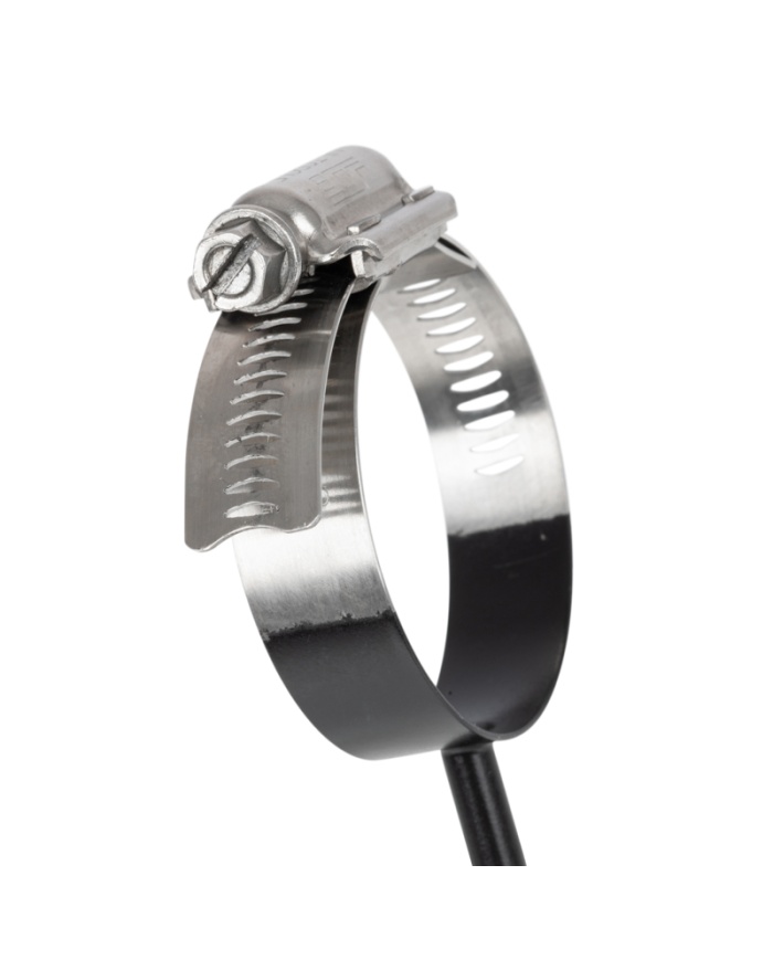 ETI Givare, termoelement typ K, för temperaturmätning på rör, fixering med givaren i slangklämma, upp till Ø50mm, PVC-kabel, 2 meter