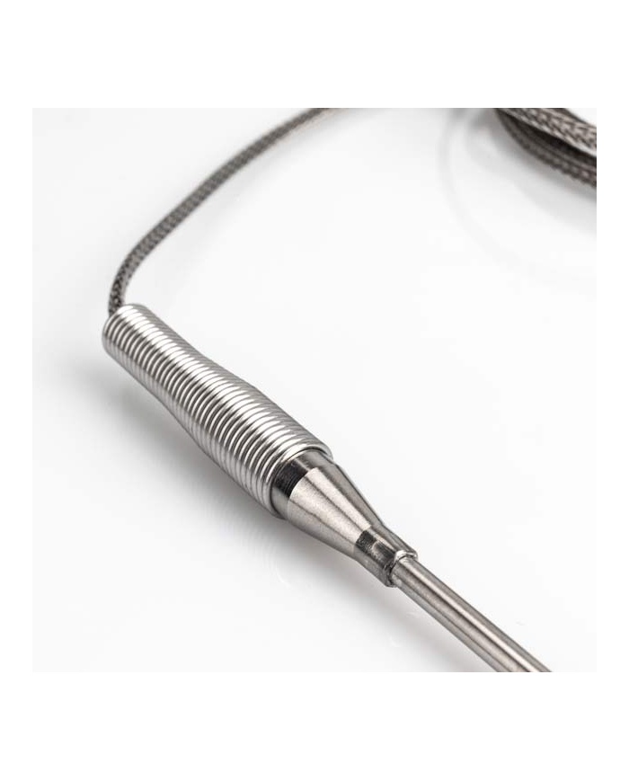 ETI Givare, termoelement typ T, kryo-givare för temperaturer ner till minus 100°C, Ø3.3 x 180mm, 2 meter PTFE-kabel med extern metallfläta