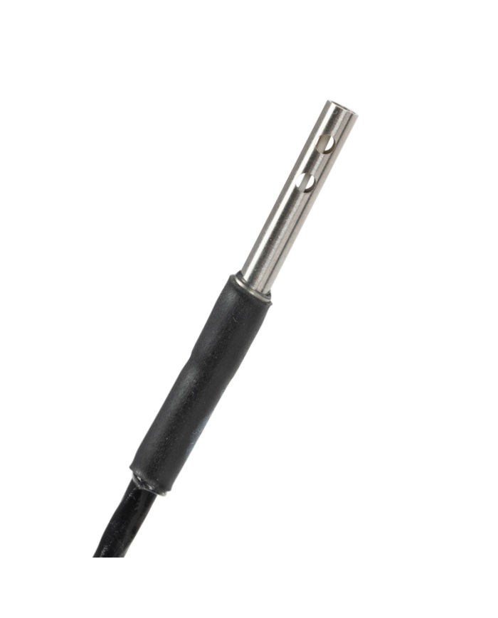 ETI Givare, PT100 RTD-givare, för luft eller gaser, för bl.a. HVAC, Ø3,7mm x 20mm. 1 meter FEP-kabel, Lumberg-kontakt