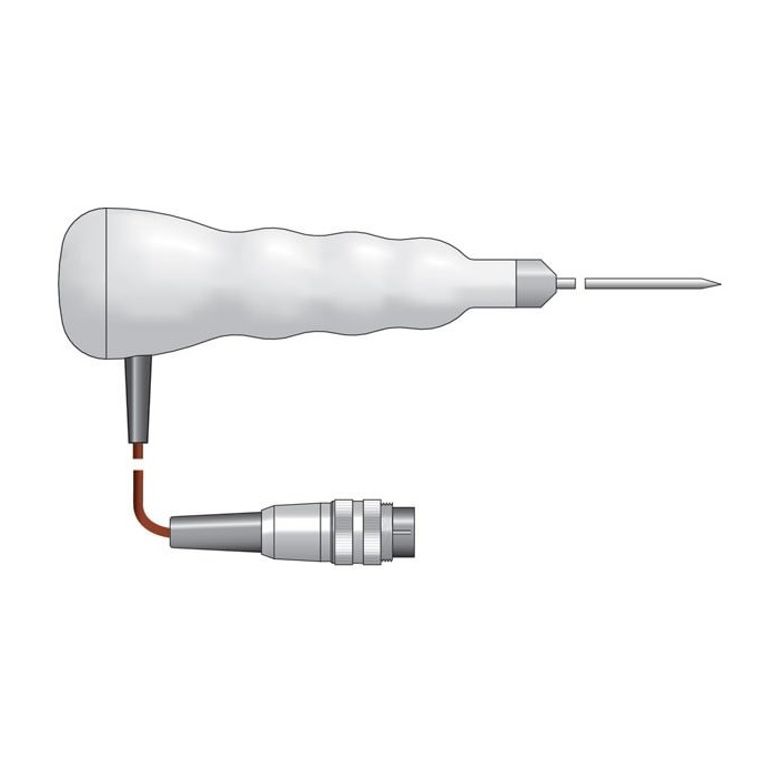 ETI Givare, termoelement typ T, Ø2,6 x 130mm, insticksgivare med kraftigt handtag, passande Therma 22 och Therma 22 Plus. 1 m kabel med Lumberg kontakt