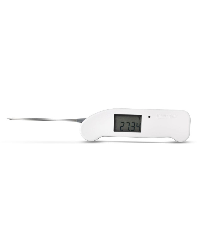 ETI Termometer Thermapen® Referens. Referenstermometer med extra hög noggrannhet och utfällbar PT100-givare. Med 5 punkters kalibreringscertifikat och skyddsfodral.