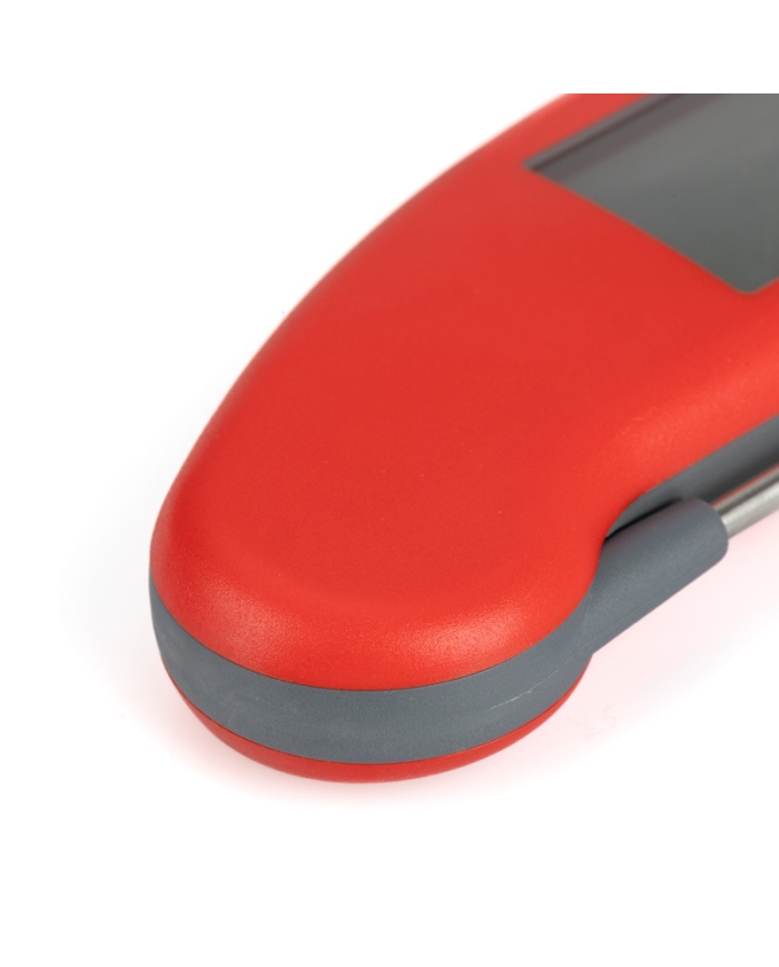 ETI Termometer Thermapen® IR. Utrustad med utfällbar insticksgivare och beröringsfri infraröd temperaturmätning, kalibreringscertifikat, röd.