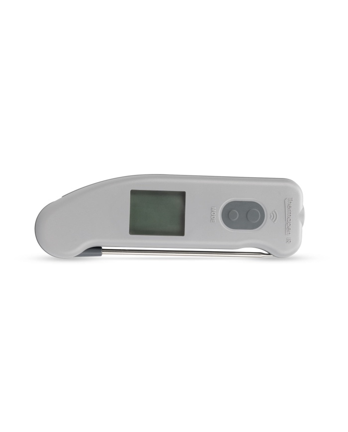 ETI Termometer Thermapen® IR Blue. Med utfällbar insticksgivare och yttemperatur med beröringsfri IR. Max och Min. Överföring av mätdata med Bluetooth.