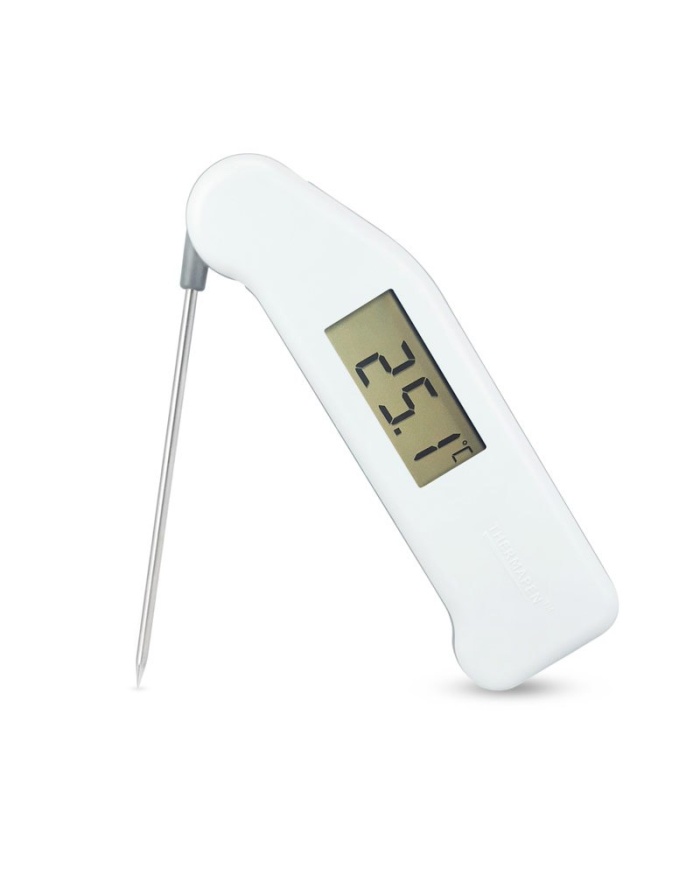 ETI Termometer Thermapen® Classic. Utrustad med utfällbar tålig insticksgivare, med kalibreringscertifikat och väska.