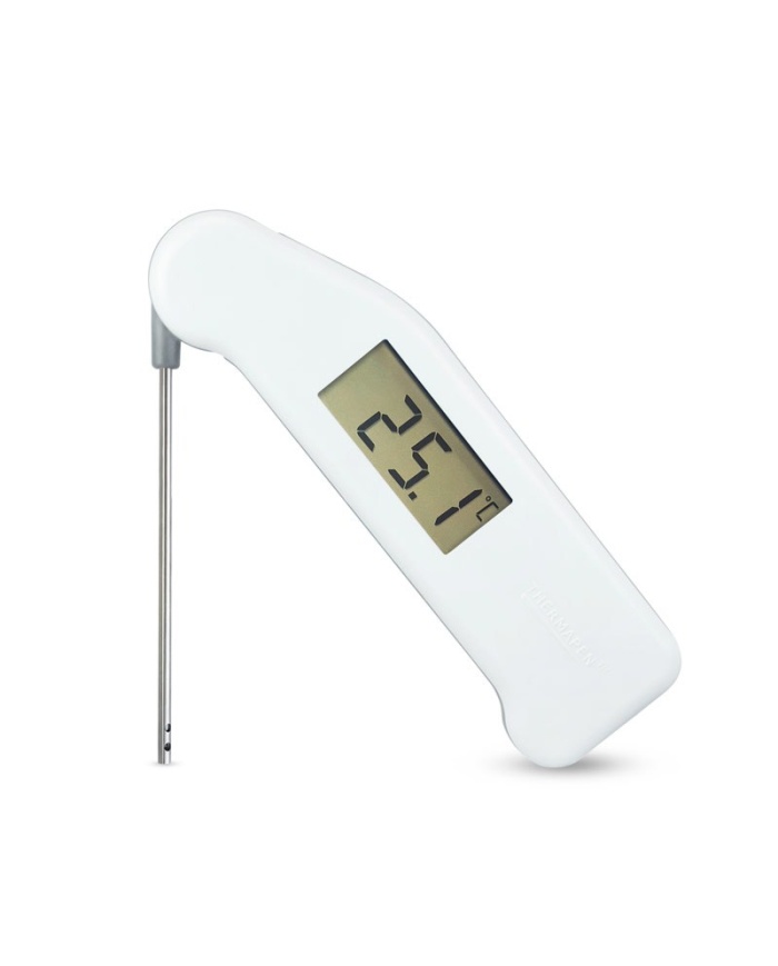 ETI Termometer Thermapen® med utfällbar luftgivare Ø8mm x 95mm och väska.