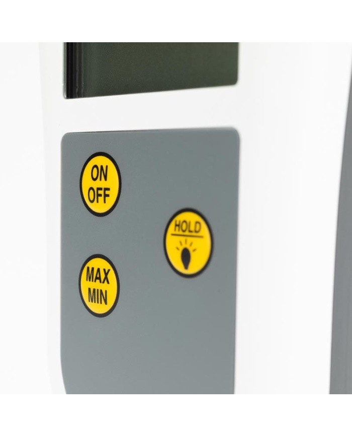 ETI Termometer Therma®, för termoelement-givare typ T. Utan givare. Max, Min & Hold. Vattentät IP67. Belyst display. Mäter mellan -100°C till +400°C