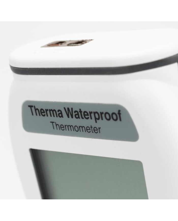 ETI Termometer Therma®, för termoelement-givare typ T. Utan givare. Max, Min & Hold. Vattentät IP67. Belyst display. Mäter mellan -100°C till +400°C