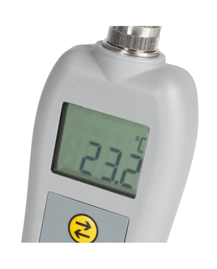 ETI Termometer Therma® 22 Blue, temperaturöverföring med Bluetooth. För NTC-termistorgivare, Lumbergkontakt. Gratis app för mobiltelefon. Med kalibreringscertifikat.