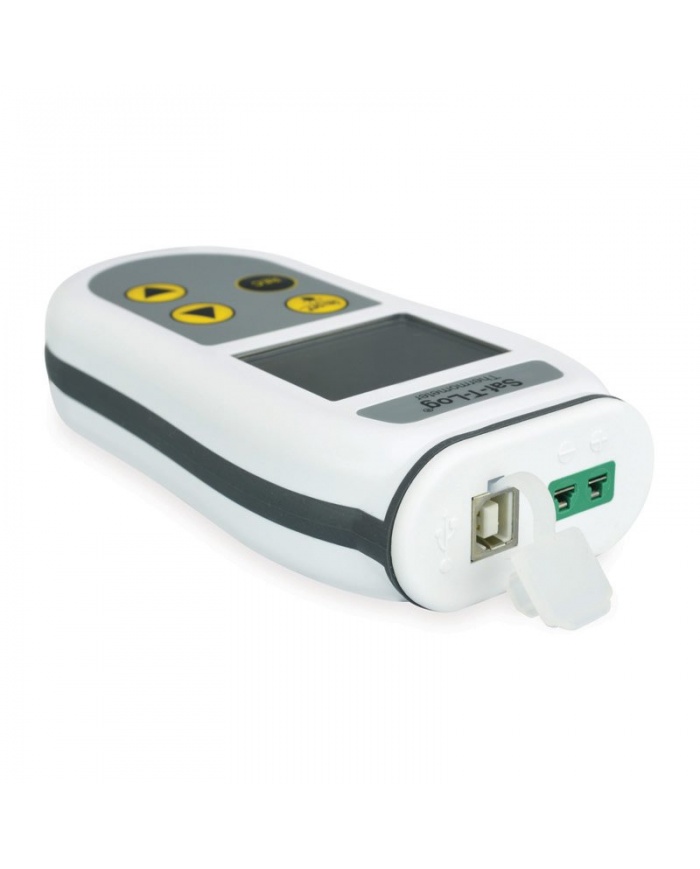 ETI Saf-T-Log® HACCP-termometer med automatisk rapportgenerering. Anger tid, datum & användare i rapport. Exkl. givare
