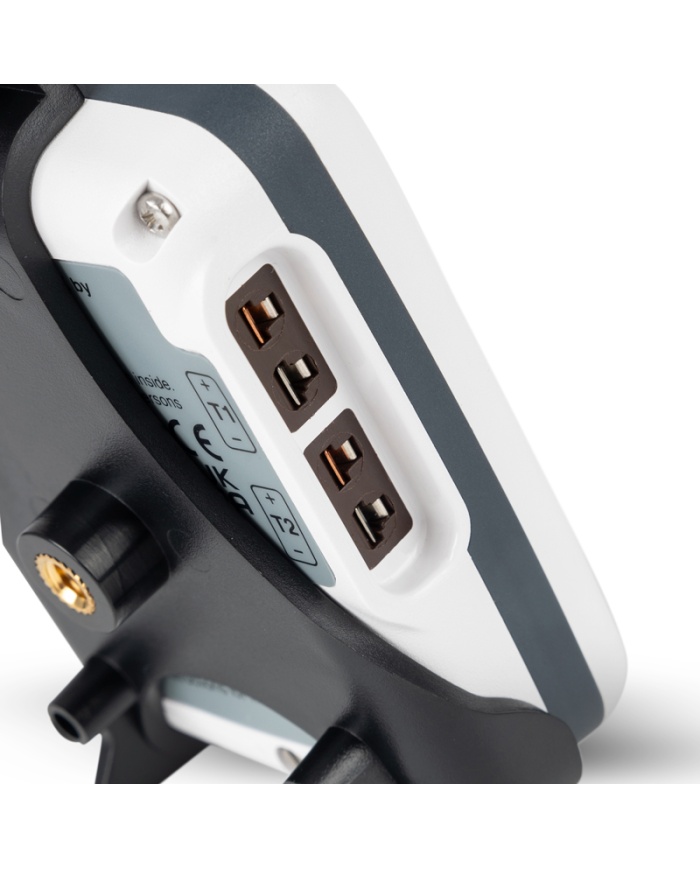 ETI ThermaData® WiFi TD2TC Temperaturlogger. 2-kanalig. Med display. För 2st externa givare termoelement typ T. Kalibreringscertifikat