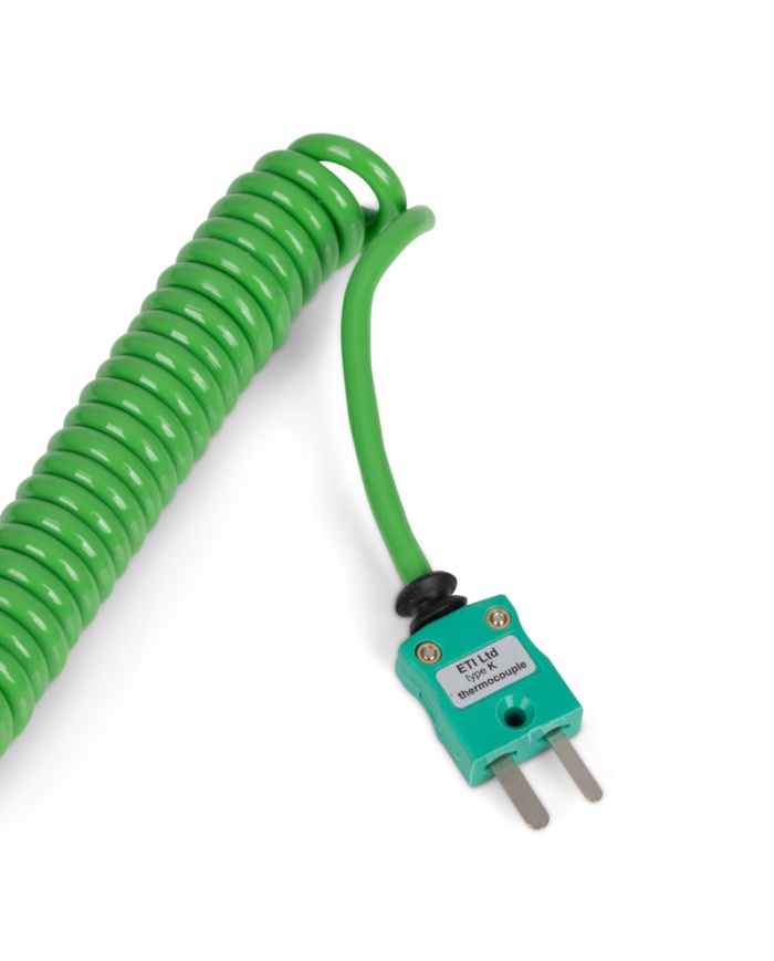 ETI Givare, termoelement typ K, insticksgivare med nål Ø3,3 x 130mm, med handtag, 1 meter