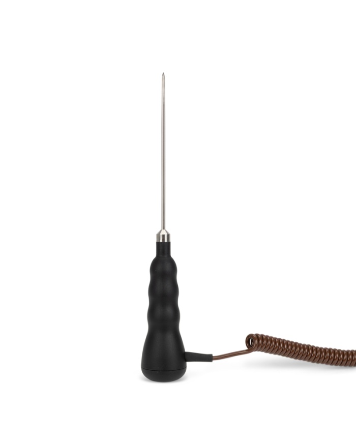 ETI Givare, termoelement typ T, vattentät IP67 insticksgivare med kraftigt handtag, Ø3.3 x 130mm, 1 meter spiralkabel