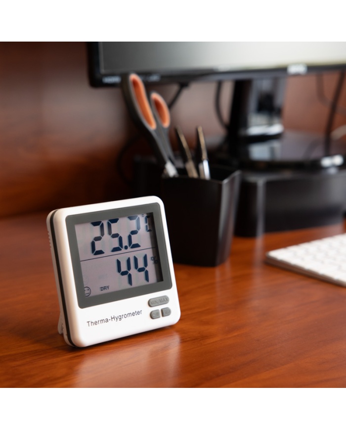 ETI Therma-Hygrometer, mäter temperatur och %RH med inbyggd givare