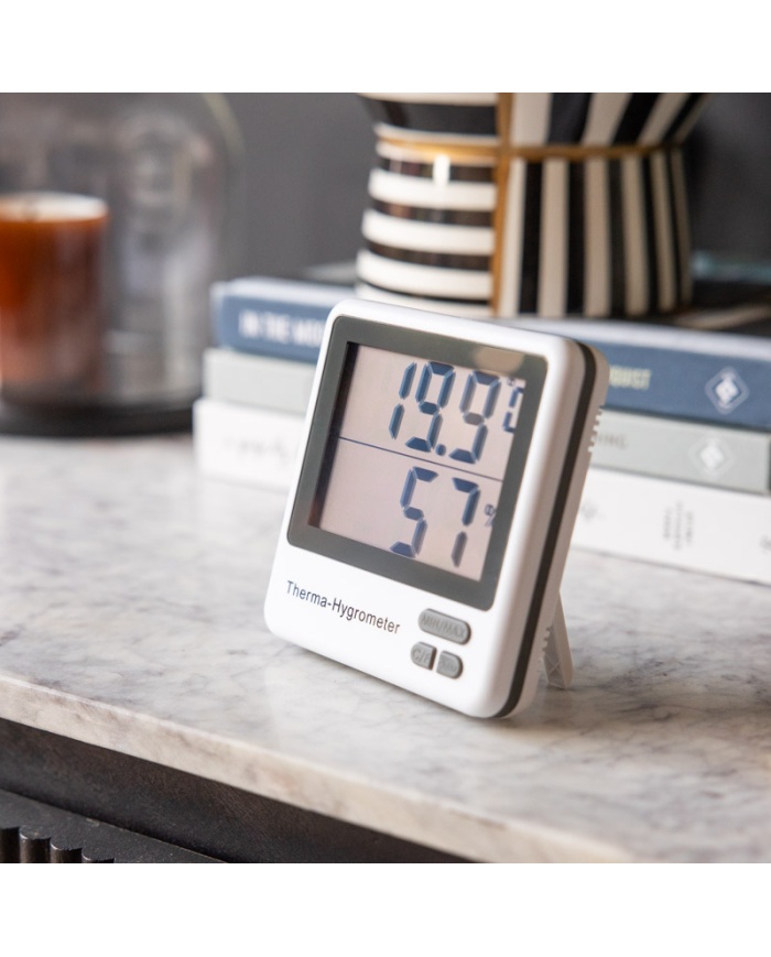 ETI Therma-Hygrometer, mäter temperatur och %RH med inbyggd givare