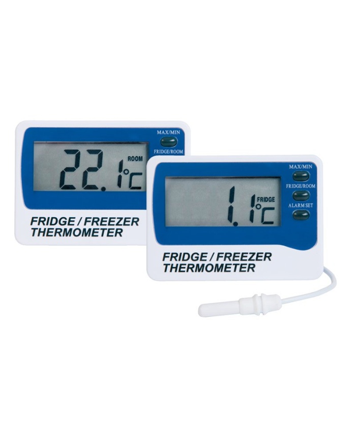 ETI Digital kyl-/frystermometer med ställbart larm