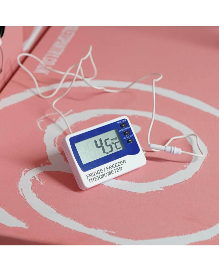 ETI Digital kyl-/frystermometer med ställbart larm