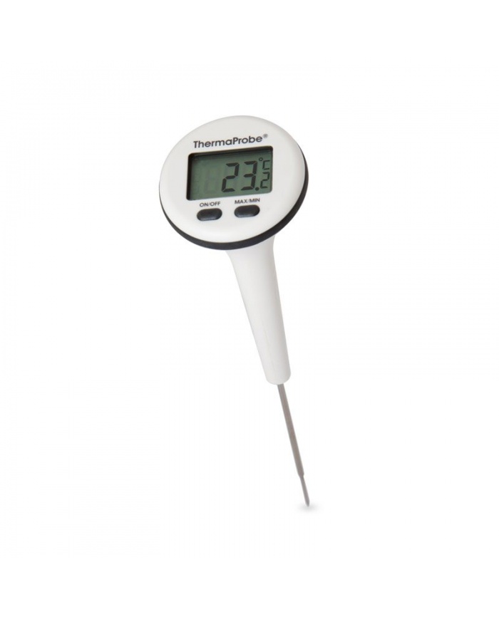 ETI ThermaProbe®, digital vattentät instickstermometer med roterande display, givare Ø1,6 x 70mm
