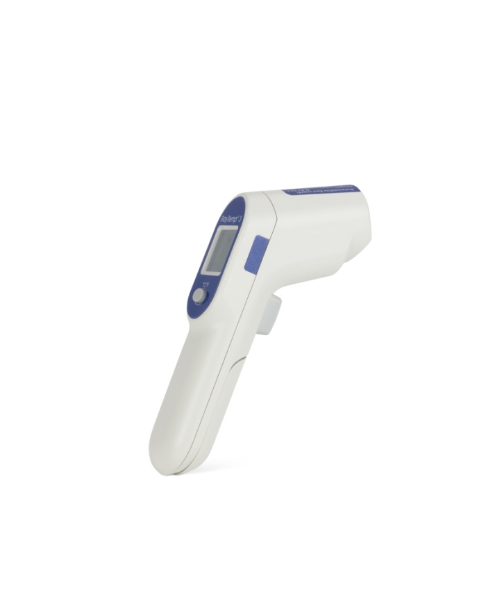 ETI RayTemp® 3 infraröd termometer idealisk för livsmedel, -60 till +500°C. 12:1 avstånd:mätyta. Med cirkulär lasermarkör för enkel mätning
