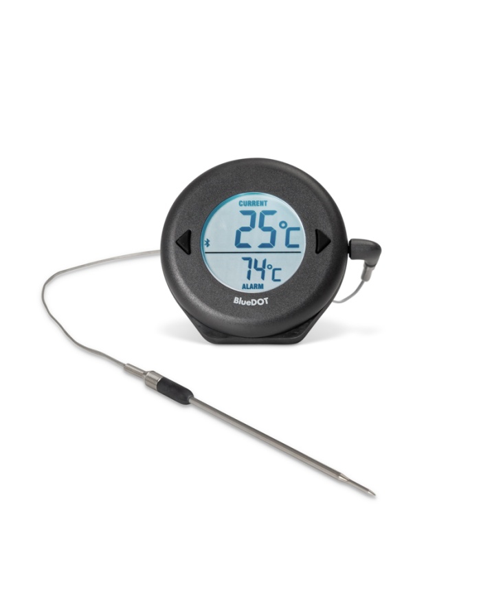 ETI BlueDOT® trådlös ugnstermometer med Bluetooth och gratis app