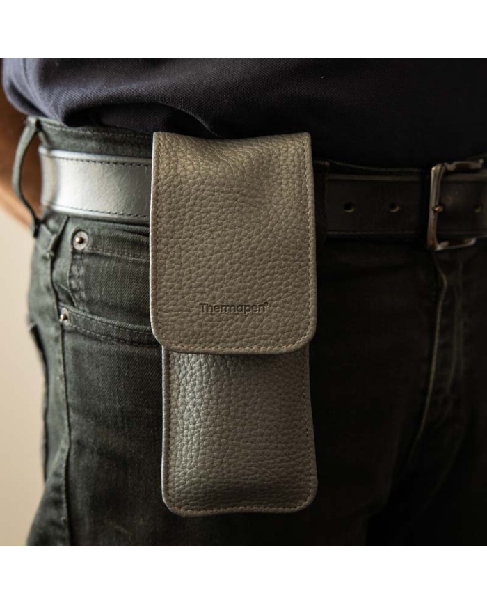 ETI Thermapen® bärhölster med flärp. Svart.