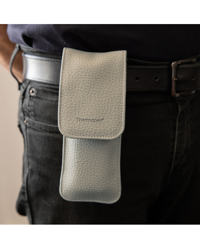 ETI Thermapen® bärhölster med flärp. Grå.