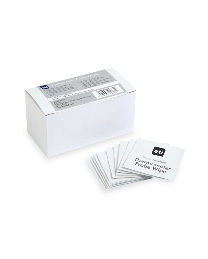 ETI Catering kit i väska för professionellt bruk med Therma 20® termometer, 2 st termistorgivare, rengöringsservetter och loggbok