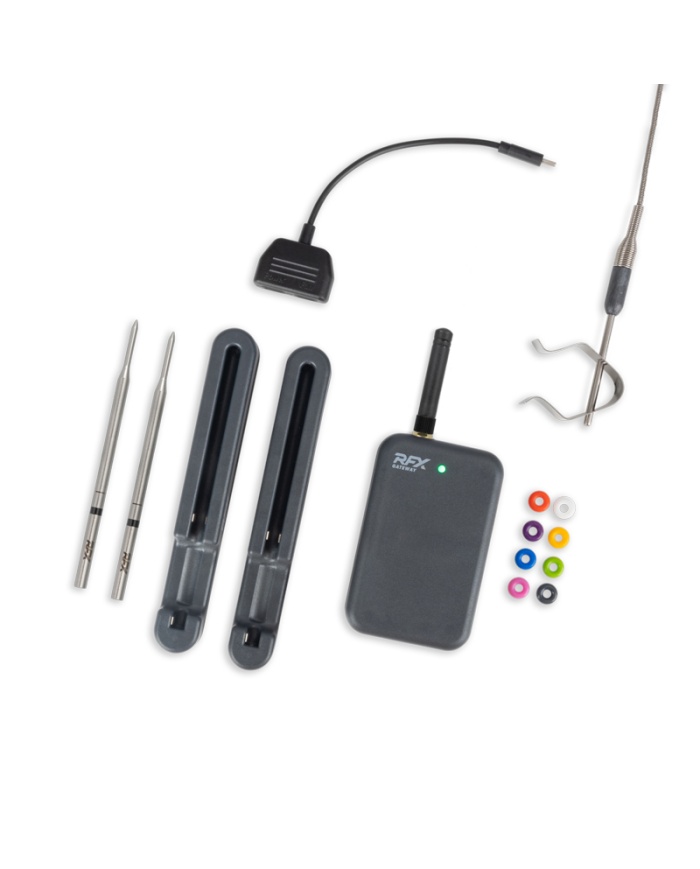 ETI Trådlöst RFX starter-kit med 2st trådlösa insticksgivare och mottagare.