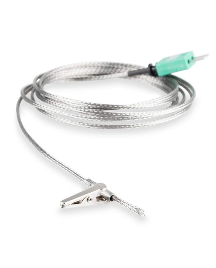 ETI ThermaQ® Blue termometer. 2-kanalig temperaturmätning, Typ K, med Bluetooth-överföring av mätdata till din mobil. Gratis app. Kalibreringscertifikat.